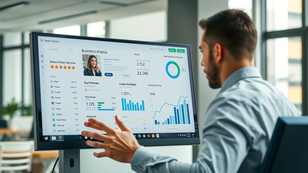google business profile analytics, review scores impact on local seo &amp; online visibility