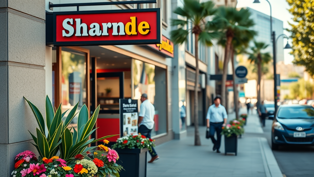 business profile storefront with vibrant exterior for google business profile and local seo